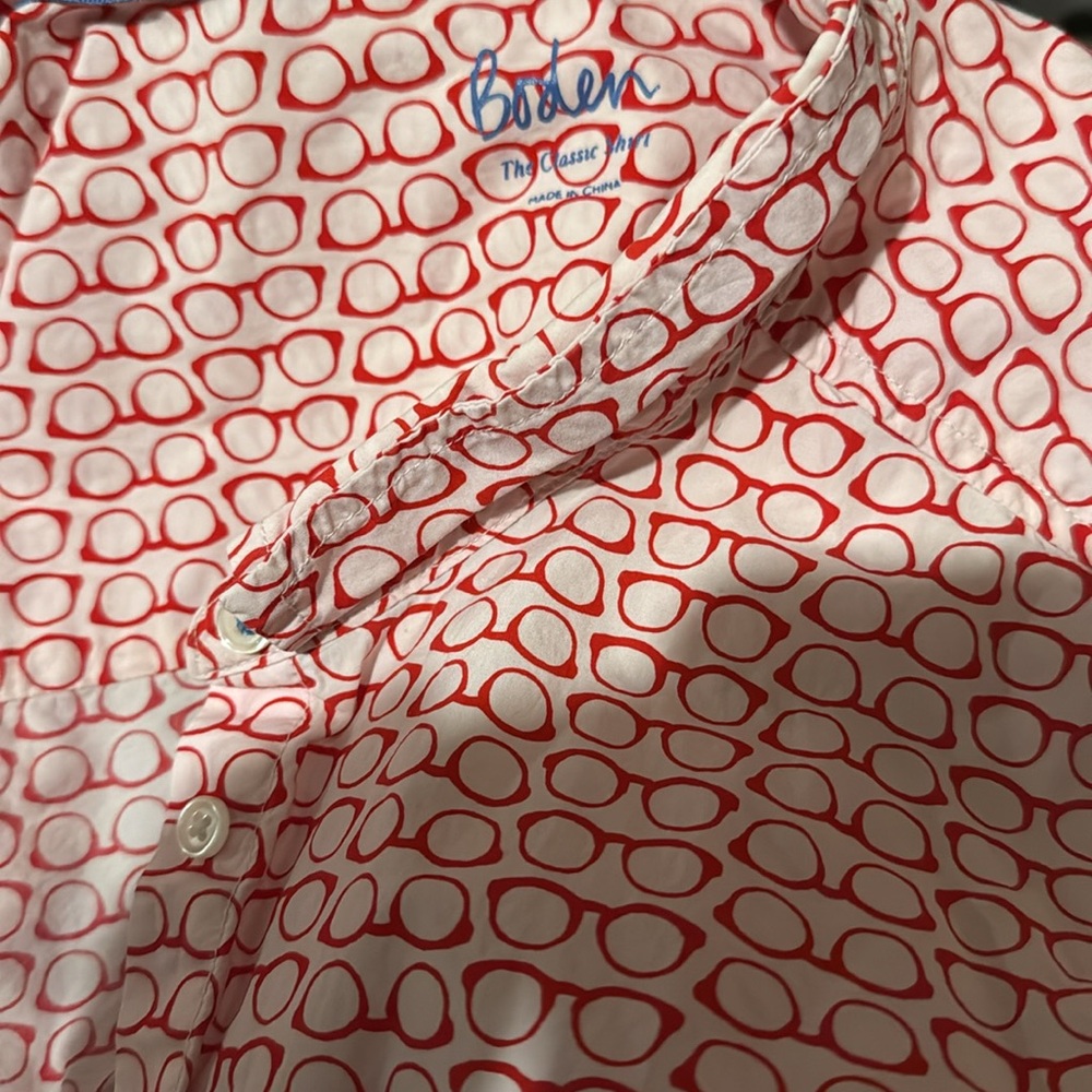 Boden women’s top size 16 100% Cotton Whimsical - Picture 4 of 4
